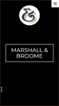 Mobile Screenshot of marshallandbroome.com